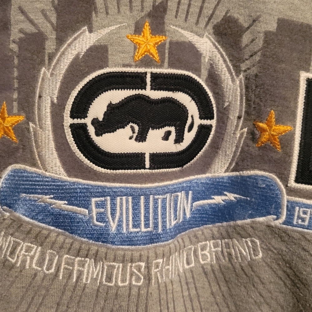 Marc Ecko vintage Grey Hoodie EVILOUTION.